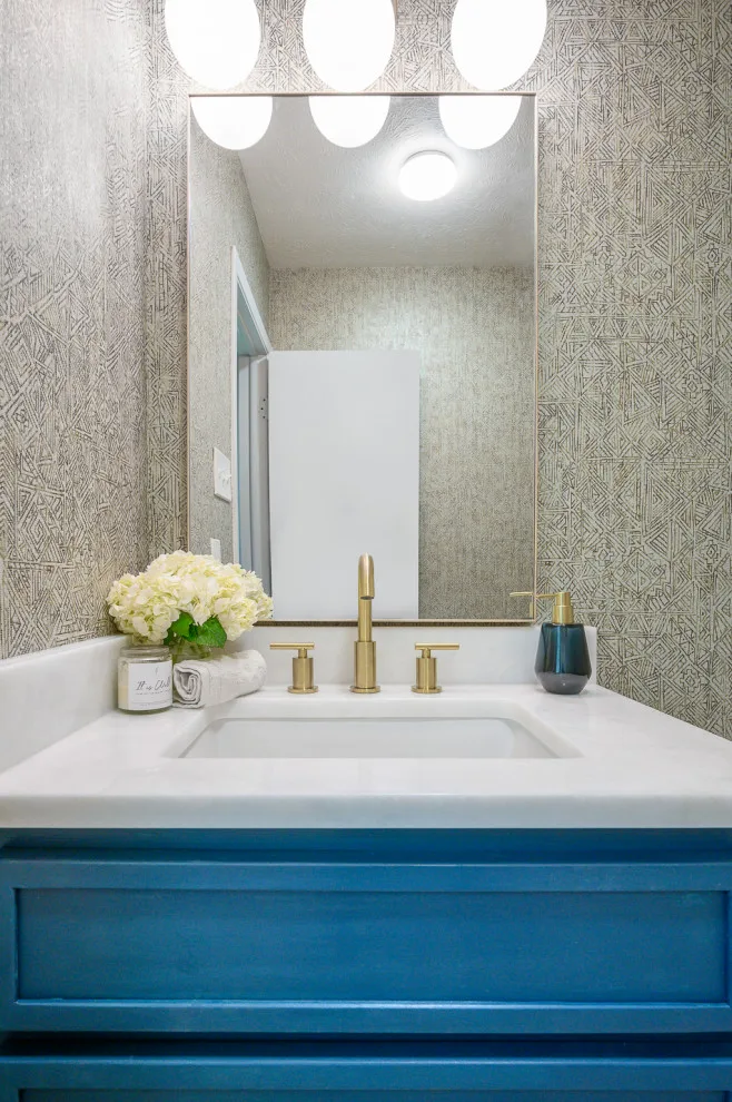 Lyons Bathroom, Powder Room, and Laundry Room Challenge by Brittany Lyons Interiors - Photo 21