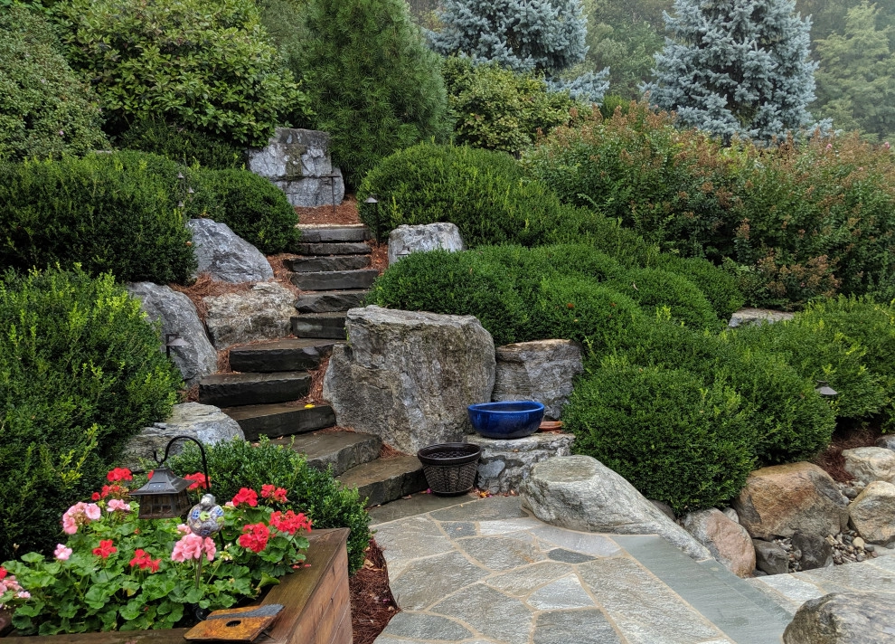 Hillside garden retreat by Hanselman Landscape And Gardens - Photo 3