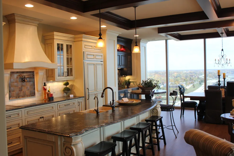 Luxury Apartment Suite by Gallery Interiors And Rockford Kitchen Design - Photo 23