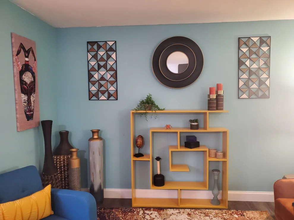 Bohemian Tribe with Ocean Blue Walls by Braxton Designs & Events - Photo 17