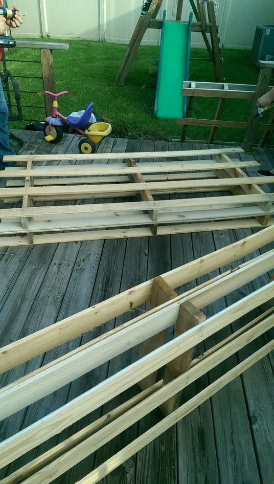 Repurposing Pallets for Outdoor Benches by DC Home Interiors - Photo 2
