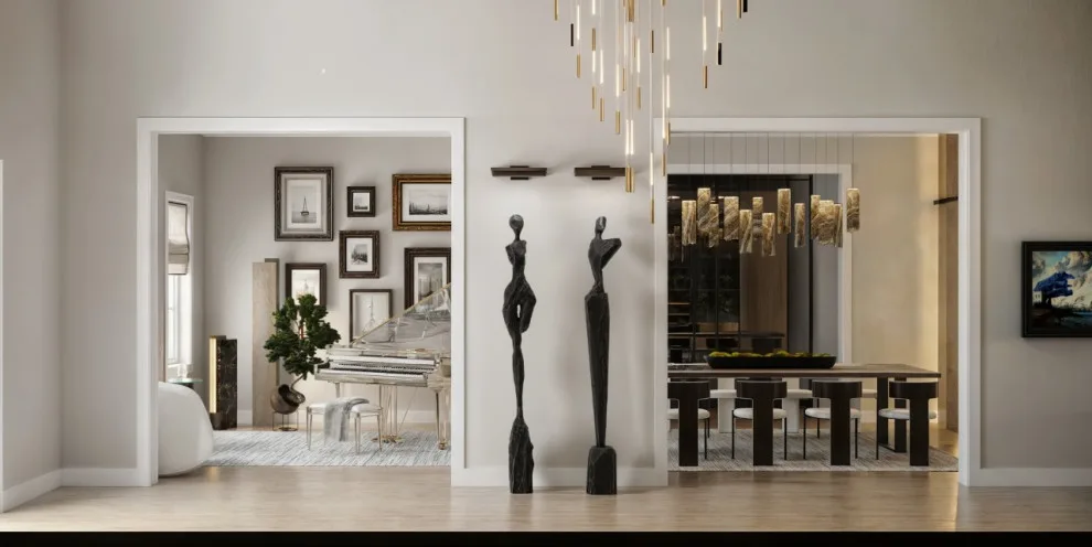 Preston Hollow Common Area Renovation by K-SAMONE & CO | Evocative Interiors & Architecture - Photo 37