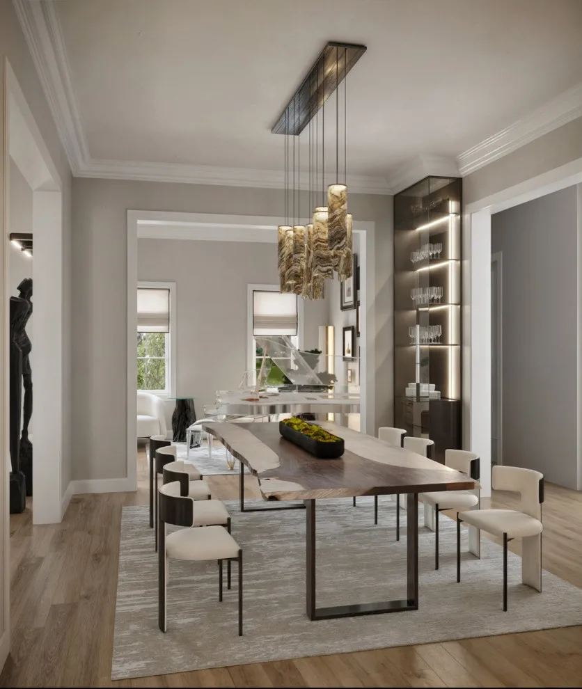 Preston Hollow Common Area Renovation by K-SAMONE & CO | Evocative Interiors & Architecture - Photo 22