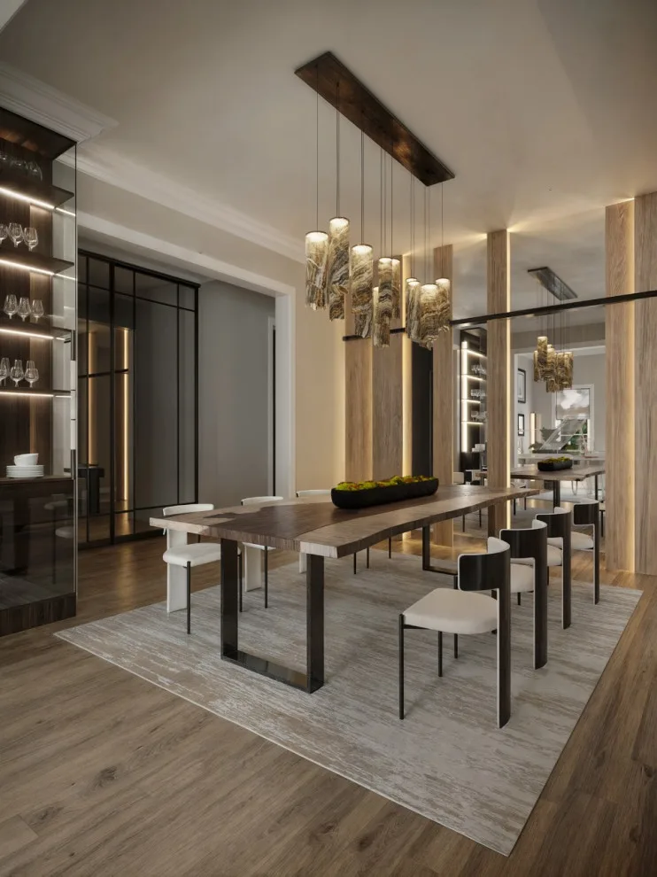 Preston Hollow Common Area Renovation by K-SAMONE & CO | Evocative Interiors & Architecture - Photo 33