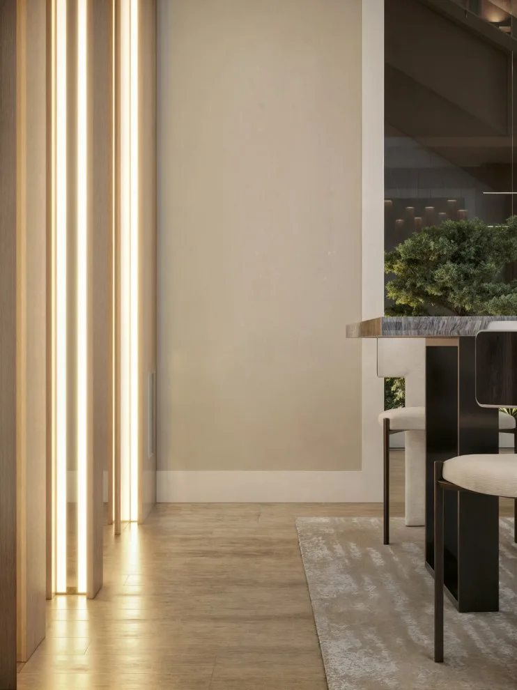 Preston Hollow Common Area Renovation by K-SAMONE & CO | Evocative Interiors & Architecture - Photo 12