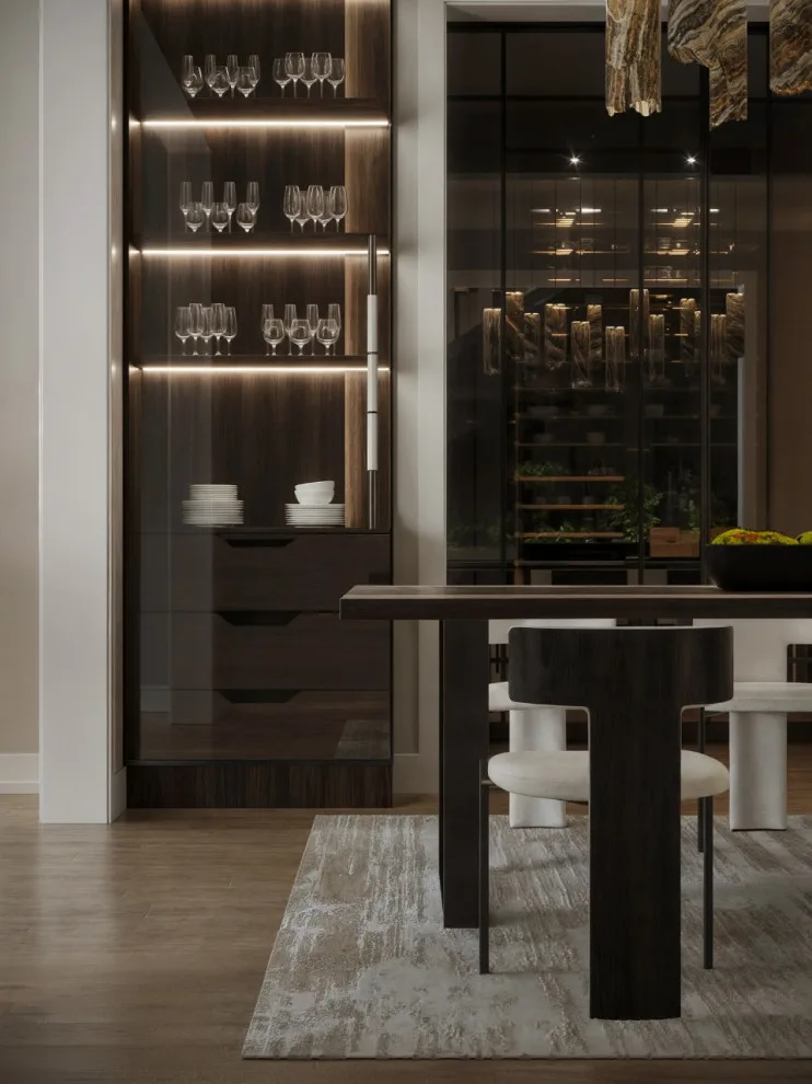 Preston Hollow Common Area Renovation by K-SAMONE & CO | Evocative Interiors & Architecture - Photo 3