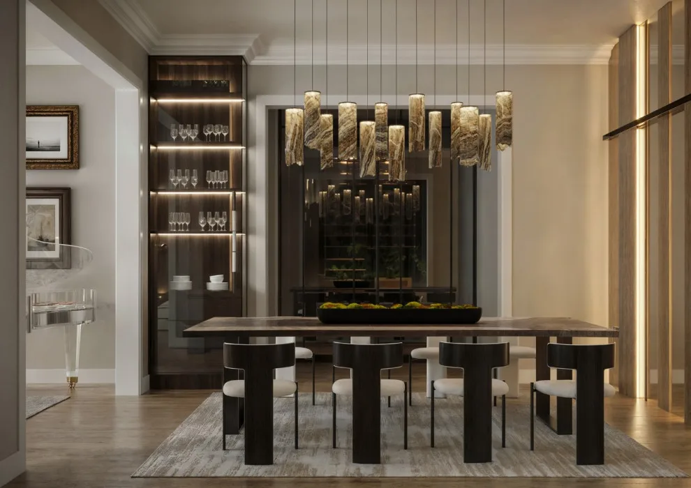 Preston Hollow Common Area Renovation by K-SAMONE & CO | Evocative Interiors & Architecture - Photo 5