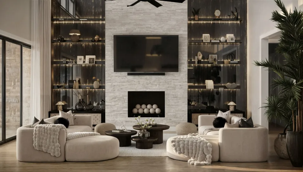 Preston Hollow Common Area Renovation by K-SAMONE & CO | Evocative Interiors & Architecture - Photo 6