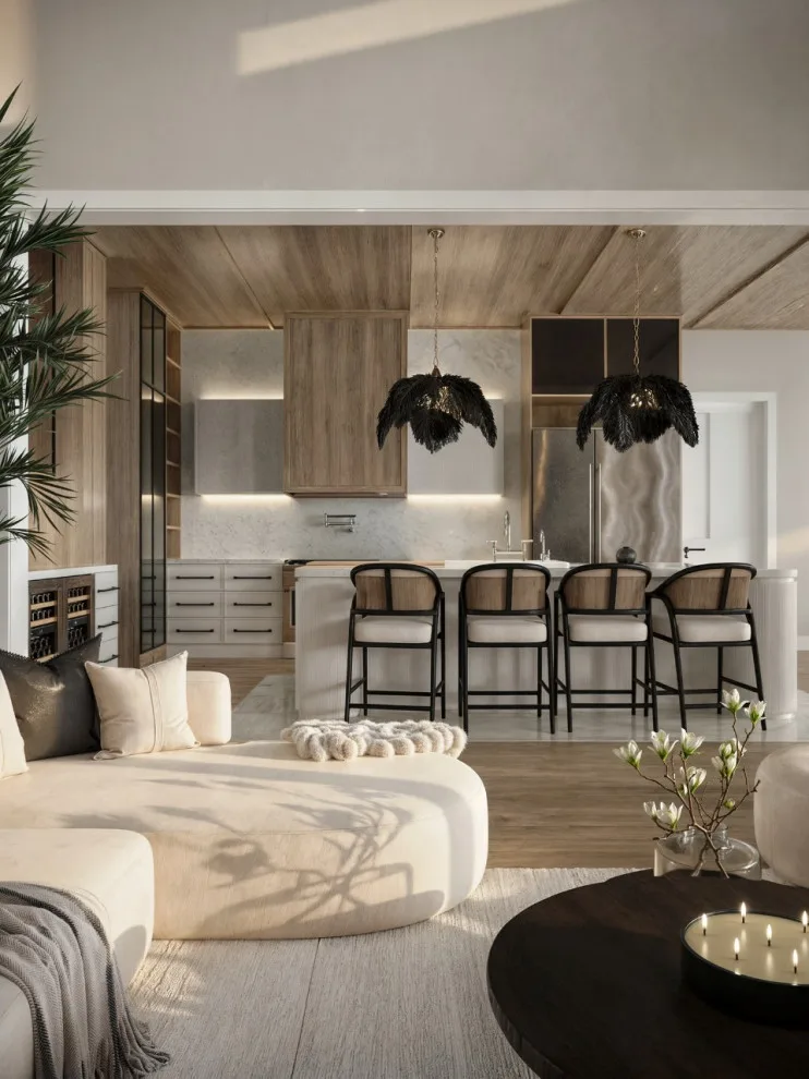 Preston Hollow Common Area Renovation by K-SAMONE & CO | Evocative Interiors & Architecture - Photo 25