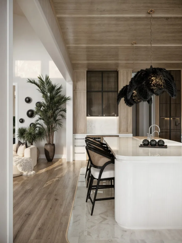 Preston Hollow Common Area Renovation by K-SAMONE & CO | Evocative Interiors & Architecture - Photo 21
