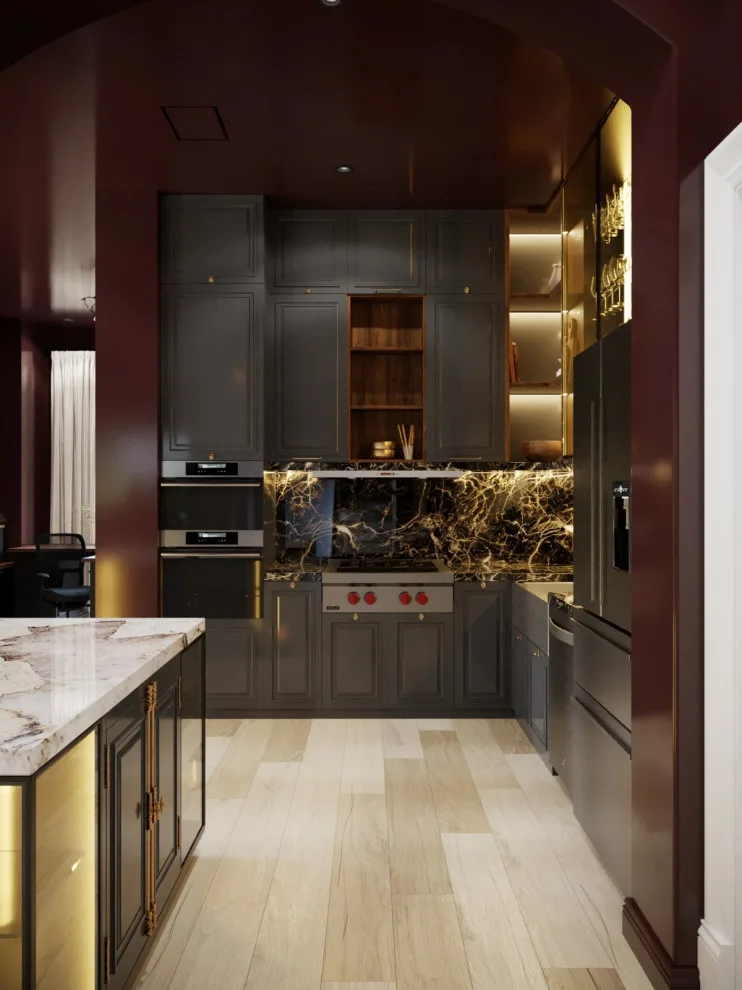 Hall Street Townhome Renovation by K-SAMONE & CO | Evocative Interiors & Architecture - Photo 4