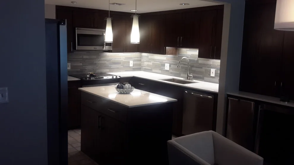 Kitchens Featuring Dark Wooden Cabinets by Design By Kimberly Vaughan - Photo 4
