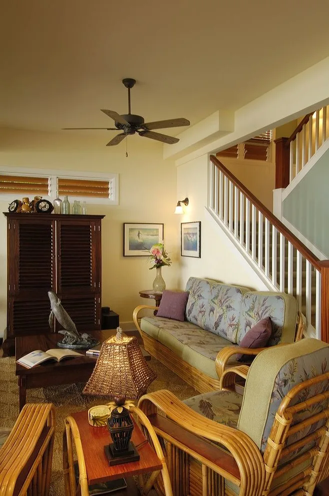 Vintage Hawaiian Beach Bungalow by Fine Design Interiors, Inc. - Photo 7