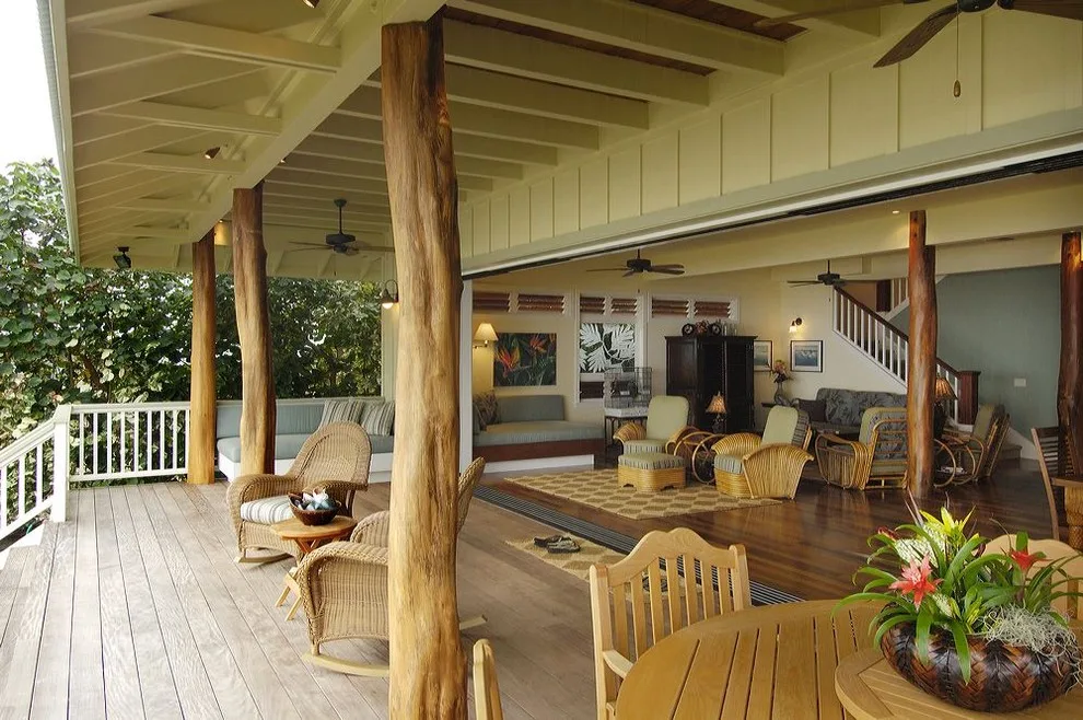 Vintage Hawaiian Beach Bungalow by Fine Design Interiors, Inc. - Photo 5