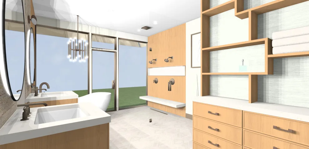 Shah Primary Bathroom by Deisi Vazquez Interiors - Photo 8