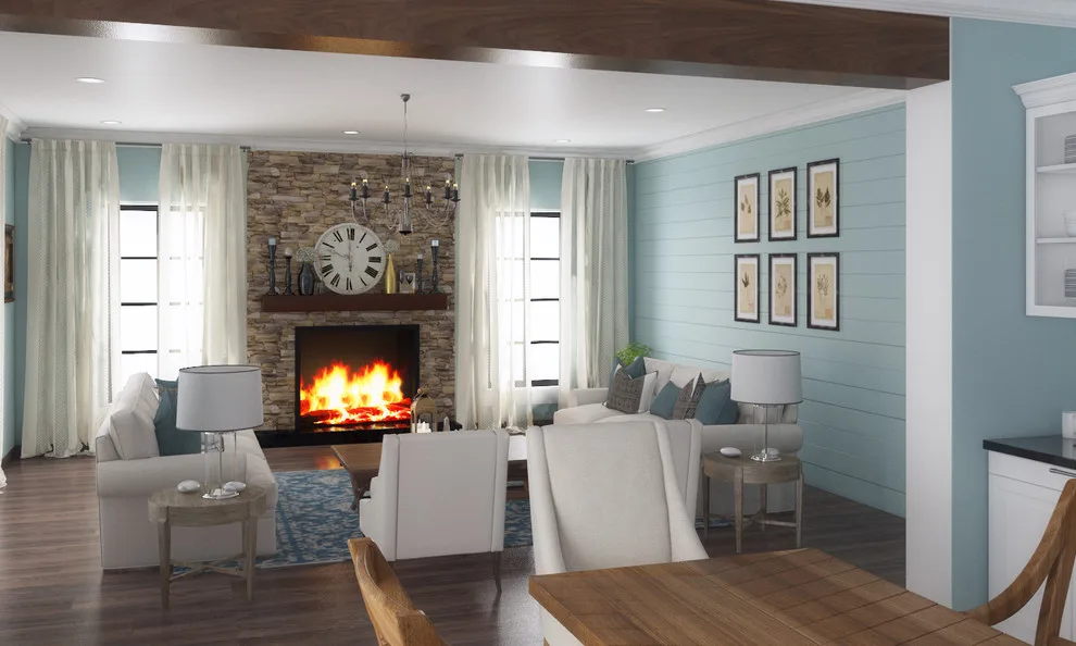 3D Renderings in SketchUp by Kathleen Newhouse Interiors - Photo 3