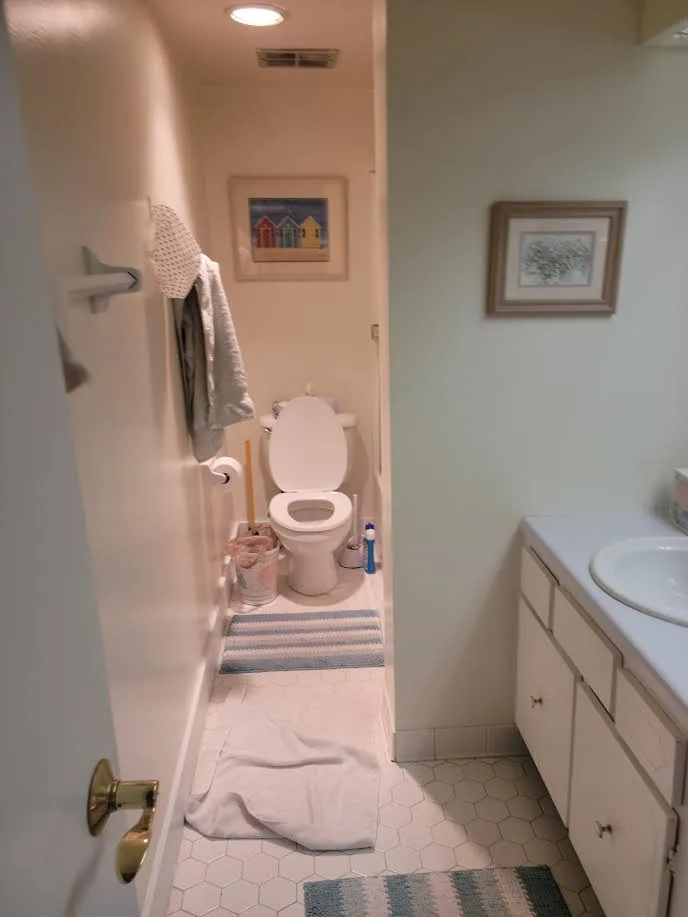 Compact Bathroom Renovation Before/After by Pamela's Design Creations LLC - Photo 2