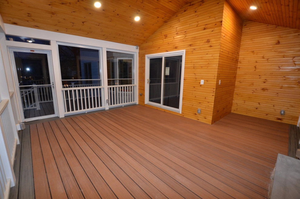 Screened porch in Herndon VA by HEMAX Construction Services & Landscaping, LLC - Photo 5