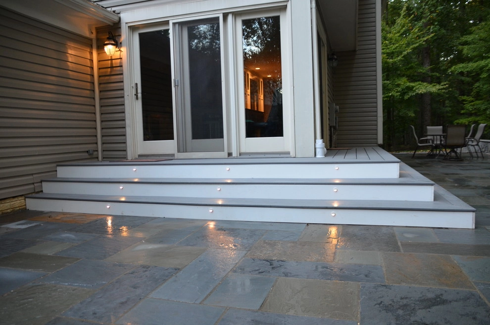 Flagstone Patio - Rolling Ridge Drive, Fairfax Station, VA by HEMAX Construction Services & Landscaping, LLC - Photo 9