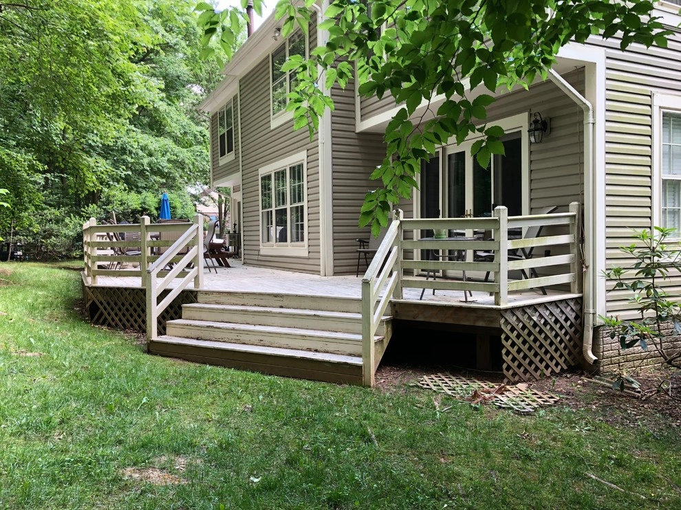 Flagstone Patio - Rolling Ridge Drive, Fairfax Station, VA by HEMAX Construction Services & Landscaping, LLC - Photo 2