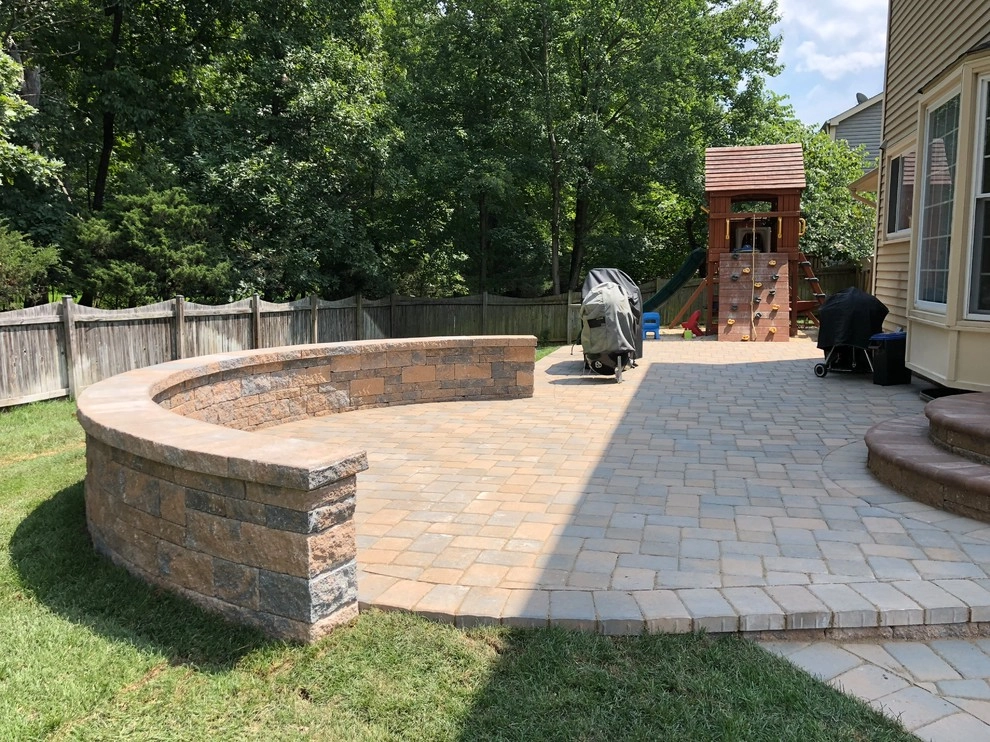 Paver Patio - Cabin Branch Drive, Sterling, VA by HEMAX Construction Services & Landscaping, LLC - Photo 6