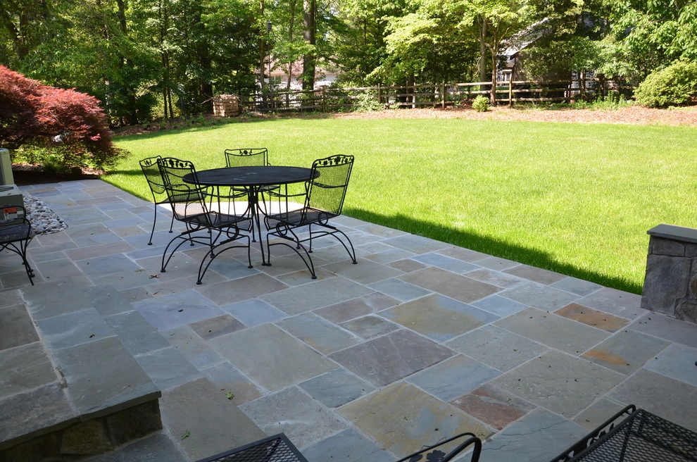 Flagstone Patio - Oakton, VA by HEMAX Construction Services & Landscaping, LLC - Photo 6
