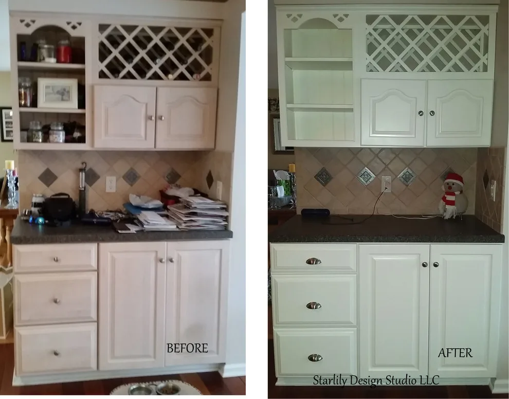 Starlily Design Studio LLC Custom Cabinet Restoration by Starlily Design Studio LLC - Photo 24