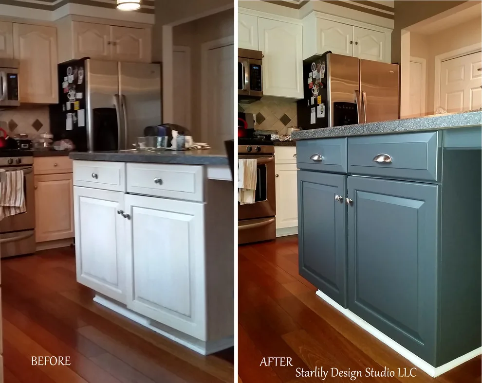Starlily Design Studio LLC Custom Cabinet Restoration by Starlily Design Studio LLC - Photo 22