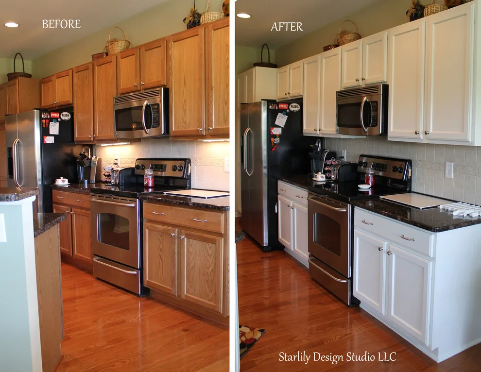 Starlily Design Studio LLC Custom Cabinet Restoration by Starlily Design Studio LLC - Photo 3