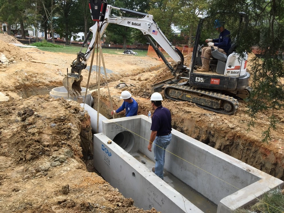 Storm Drainage Installation by HEMAX Construction Services & Landscaping, LLC - Photo 5