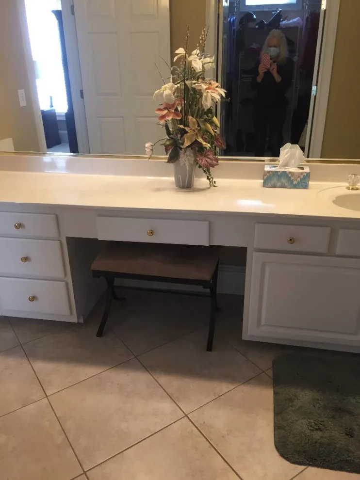 STUBBS - WILDEWOOD - MASTER BATHROOM RENOVATION - PREVIOUS STATE by Designs By Cheryl Lynn & Associates, LLC - Photo 5