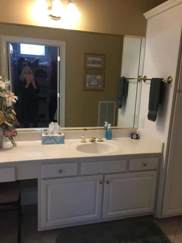 STUBBS - WILDEWOOD - MASTER BATHROOM RENOVATION - PREVIOUS STATE by Designs By Cheryl Lynn & Associates, LLC - Photo 12