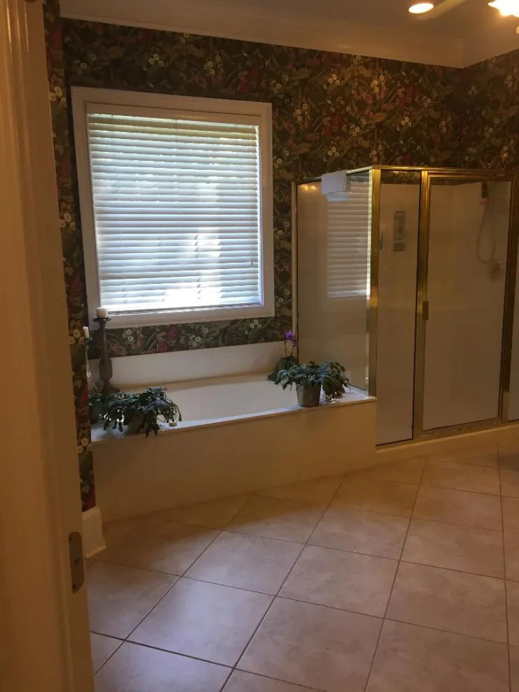 STUBBS - WILDEWOOD - MASTER BATHROOM RENOVATION - PREVIOUS STATE by Designs By Cheryl Lynn & Associates, LLC - Photo 3