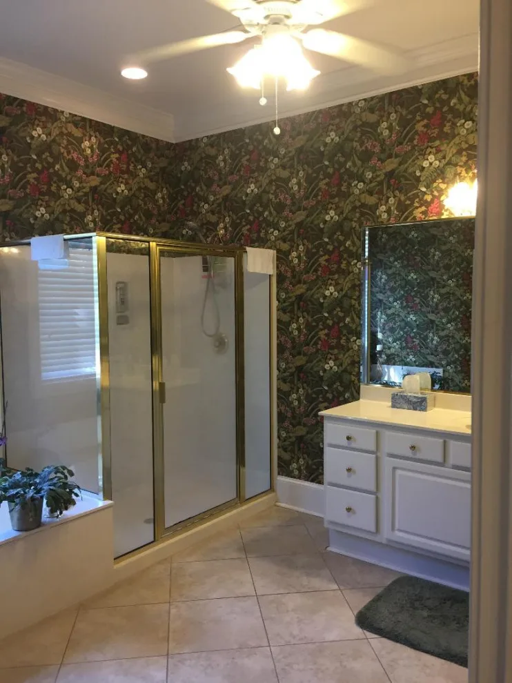 STUBBS - WILDEWOOD - MASTER BATHROOM RENOVATION - PREVIOUS STATE by Designs By Cheryl Lynn & Associates, LLC - Photo 11