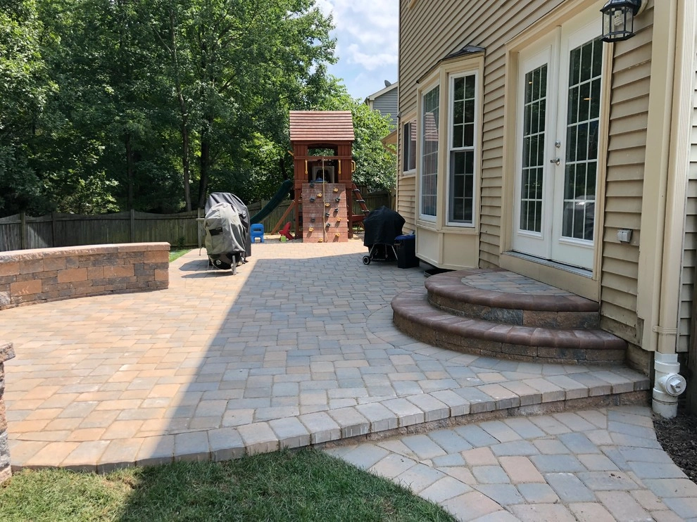Paver Patio - Cabin Branch Drive, Sterling, VA by HEMAX Construction Services & Landscaping, LLC - Photo 3
