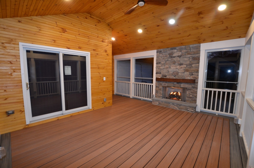 Screened porch in Herndon VA by HEMAX Construction Services & Landscaping, LLC - Photo 3