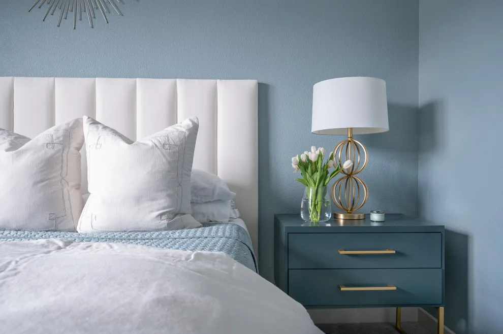 Sukay Lounge, Dining Area, and Main Bedroom by Brittany Lyons Interiors - Photo 11