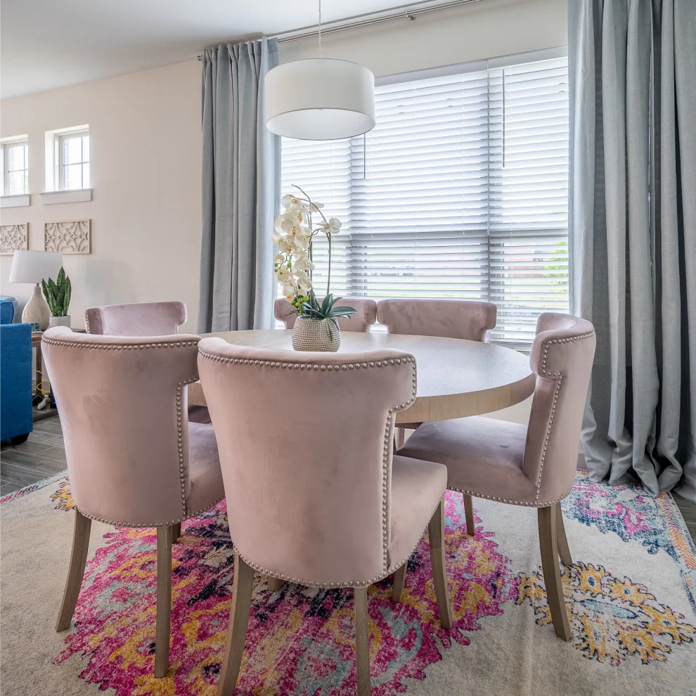 Sukay Lounge, Dining Area, and Main Bedroom by Brittany Lyons Interiors - Photo 6