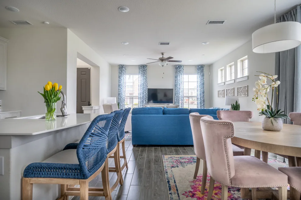 Sukay Lounge, Dining Area, and Main Bedroom by Brittany Lyons Interiors - Photo 19