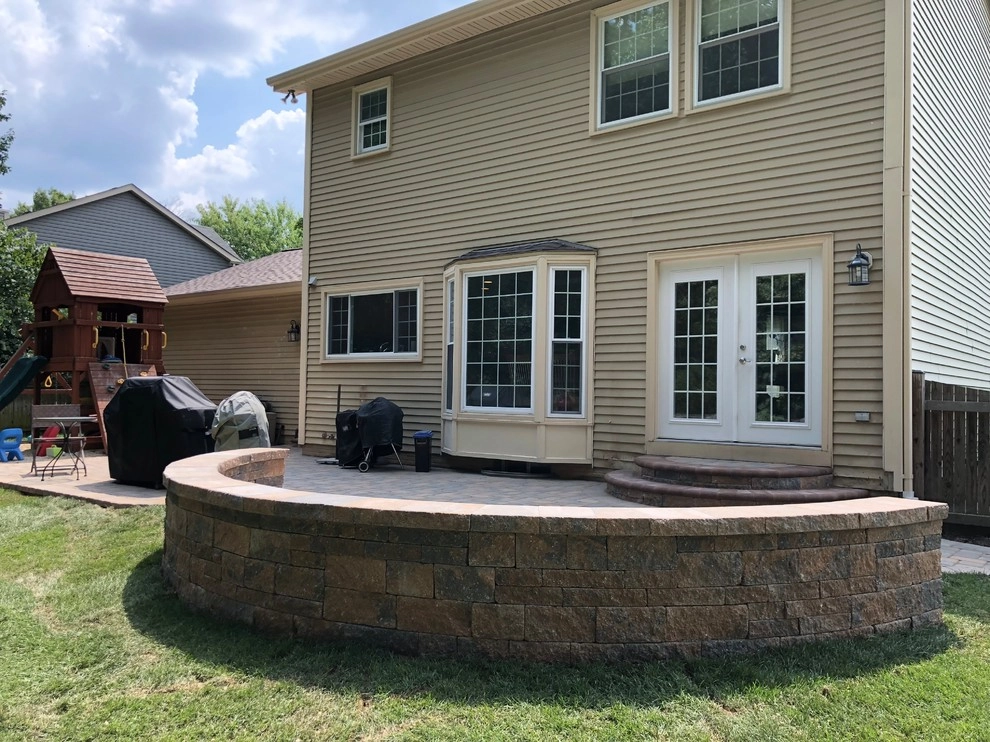 Paver Patio - Cabin Branch Drive, Sterling, VA by HEMAX Construction Services & Landscaping, LLC - Photo 2