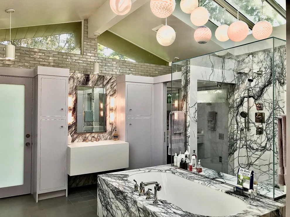 Sunset Hills Spa Bath Suite Renovation by Howard Fischer Design - Photo 13