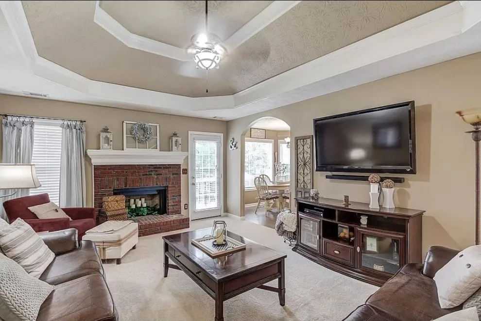 Classic Living Room Renovation by A. Logan Designs, LLC - Photo 2
