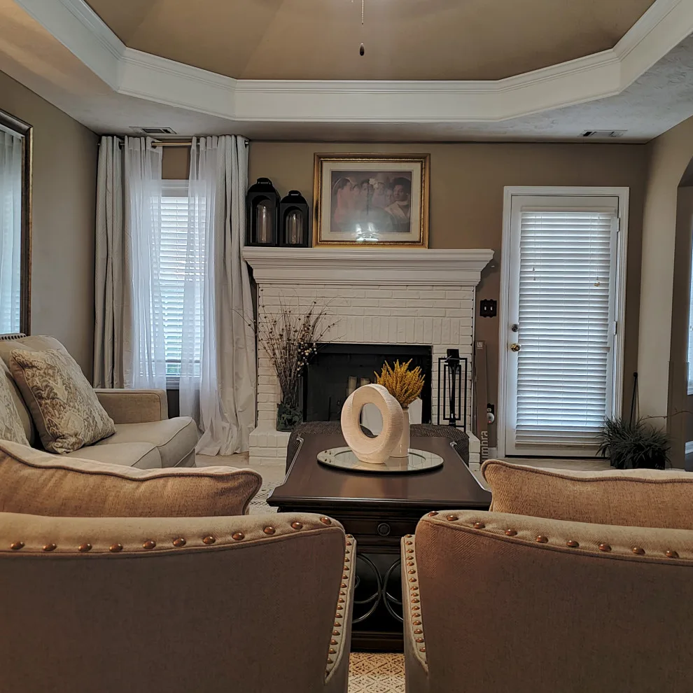 Classic Living Room Renovation by A. Logan Designs, LLC - Photo 5