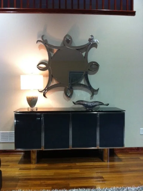Modern Transitional Living Room by Michelle Peller White Chochkey's - Photo 2