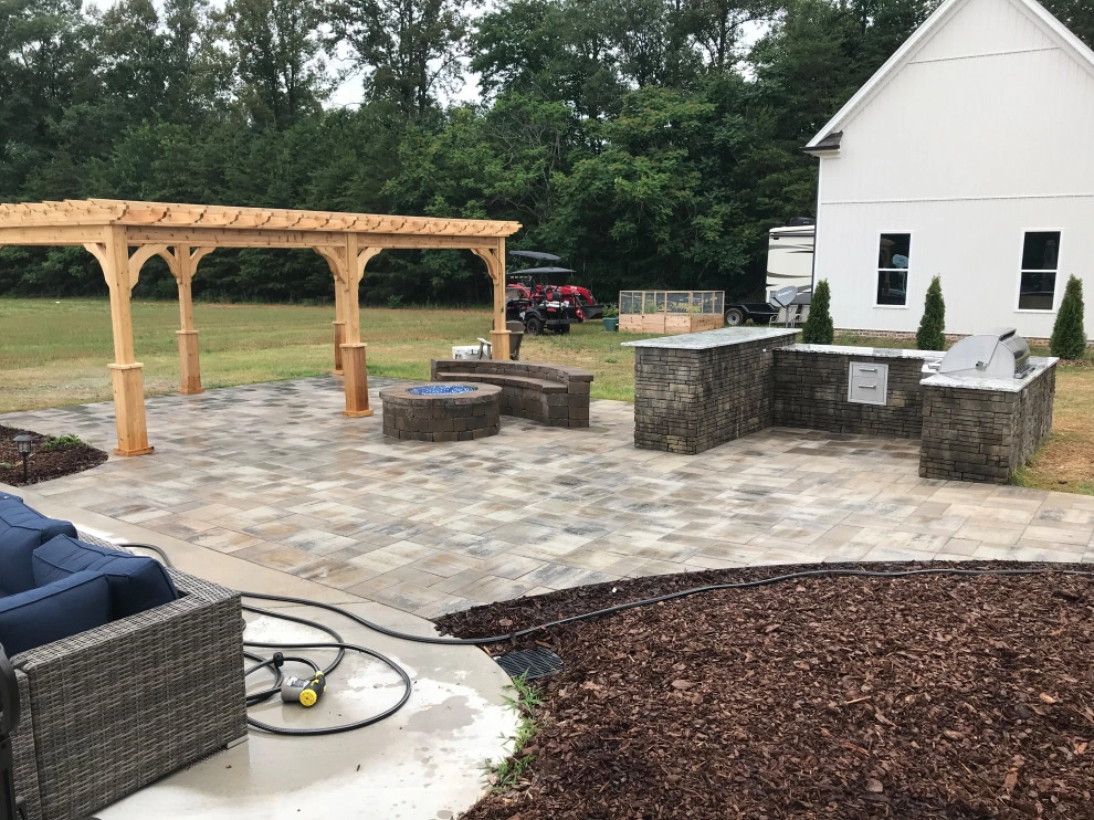 Outdoor Kitchen & Pergola by High Rock Land & Hardscapes - Photo 4