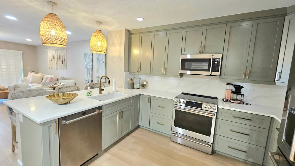 Contemporary coastal organic design by Adrienne's Decor, LLC - Photo 2