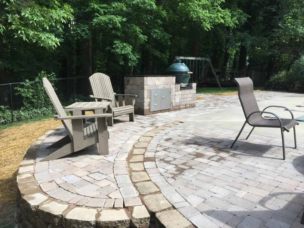 Pool Patio Extension with Firepit & Grill by High Rock Land & Hardscapes - Photo 6