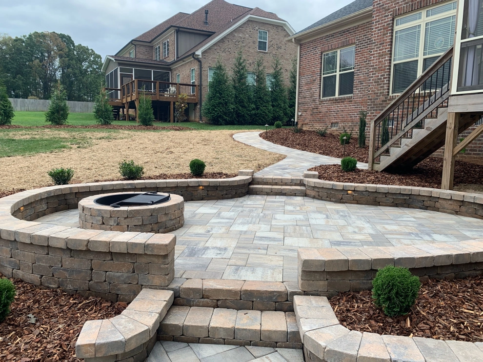 Backyard Pool with Fire Pit by High Rock Land & Hardscapes - Photo 2