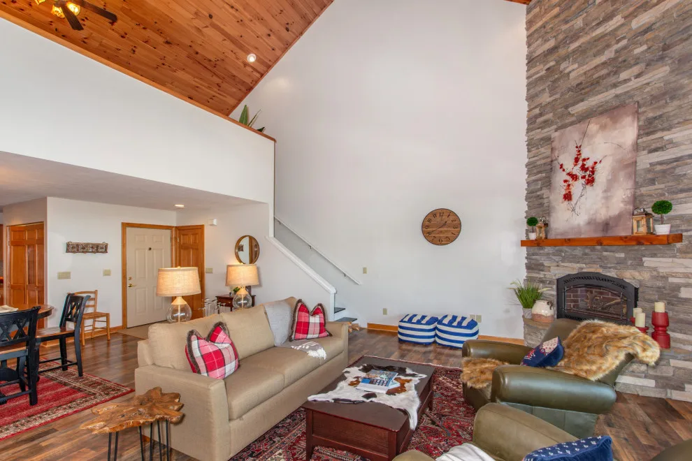 Renovated Condominium in Sugar Mountain, NC by RYS Interior Consulting - Photo 9