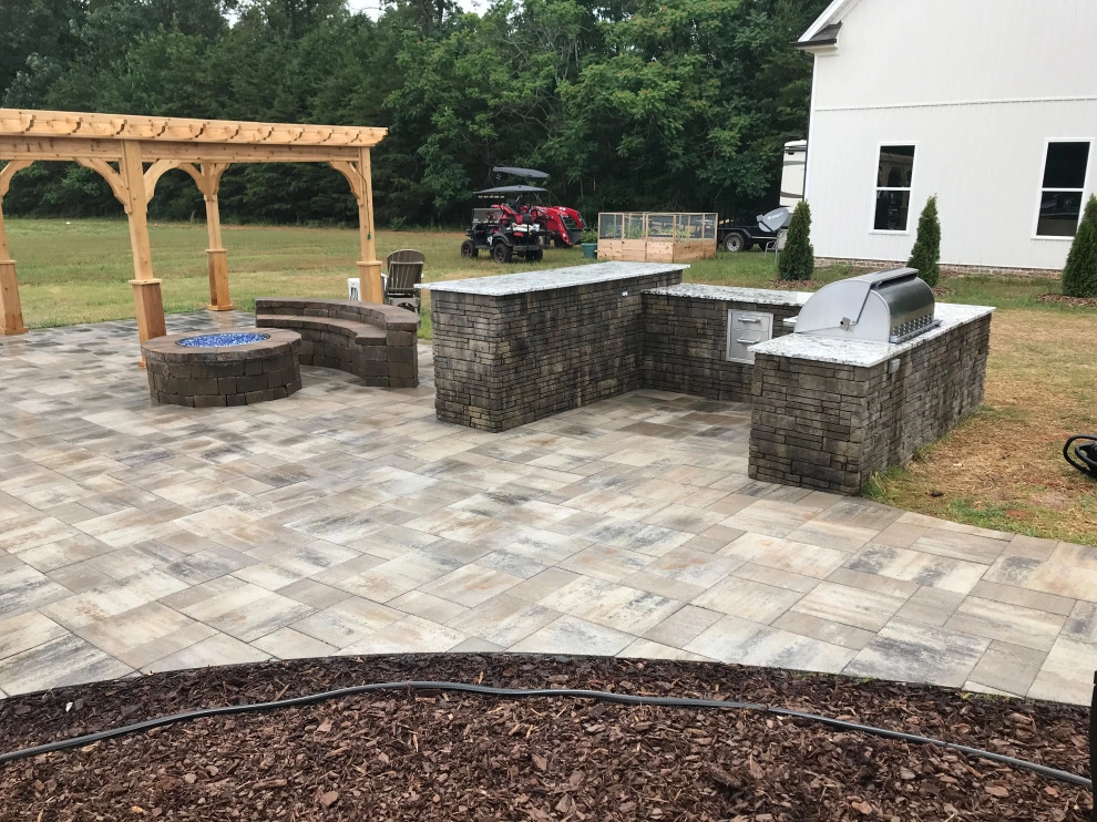 Outdoor Kitchen & Pergola by High Rock Land & Hardscapes - Photo 2